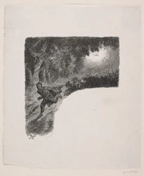 Illustration för "The Golden Bird"
