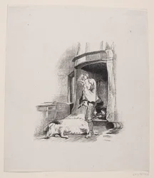Illustration för "Mannen som skulle ta hand om huset"