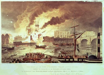 Toppings Wharf Fire, 1843