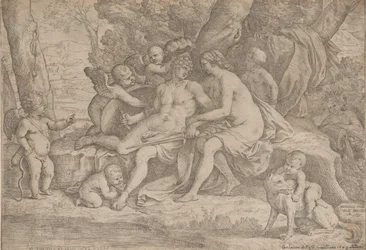 Mars och Venus, 1635-49.