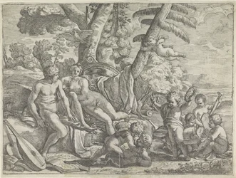 Venus och Merkurius