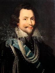 Porträtt av George Villiers