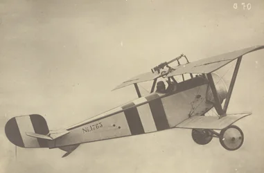 [Profil av en flygande Nieuport 17 (flygplan)]