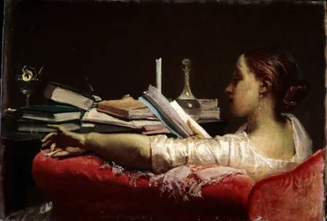 The Reader (olja på duk