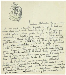 Autografbrev till Melchor Fernandez Almagro, Granada, slutet av januari 1926
