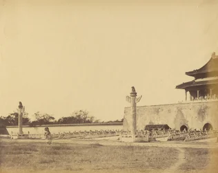 Ingången till Vinterpalatset, Pekin, oktober 1860