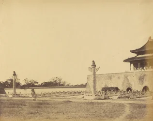 Ingången till Vinterpalatset, Pekin, oktober 1860