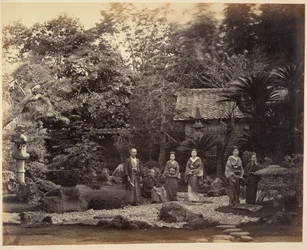 Trädgård vid Harra