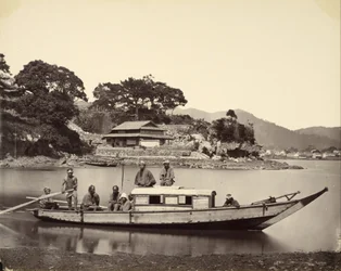 Japanskt skräp i Canal, Nagasaki