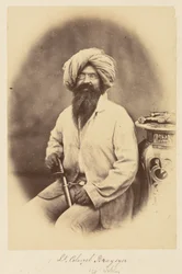 Överstelöjtnant Braysyer. [14:e Sikhs