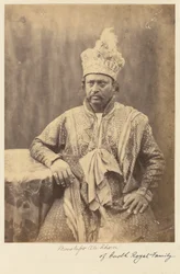 Moostafor Ali Khan av den kungliga familjen Oudh