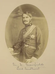 Porträtt av generalmajor William Rose Mansfield, 1: a baronen Sandhurst
