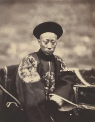 Prins Kung. Kejsare av Kina, 1860.