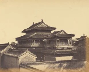 Konfucius -templet, Pekin, oktober 1860