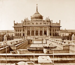 Husainabad Imambara och Muhammad Ali Khans grav, Lucknow