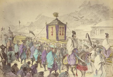 Mikados procession