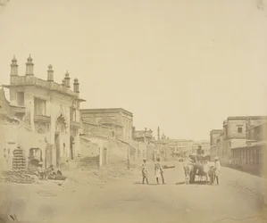 [Den väg som general Henry Havelock tog in i residenset i Lucknow]