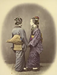 Två japanska kvinnor