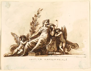 Äktenskaplig kyskhet, Corneglia Room, Palazzo Cavina, Faenza