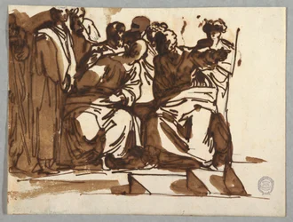 Saint Paul Preaching, efter Rafael