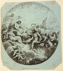 Herkules apoteos, Palazzo Gessi, Faenza