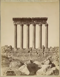 Baalbek - Kolonnerna i Soltemplet