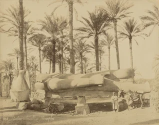 Kolosssklassisk staty i Memphis (Senusret III)