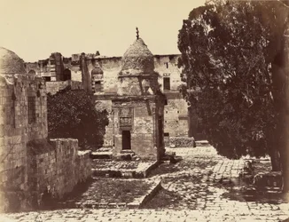 Kupoler på tempelplattformen - Jerusalem