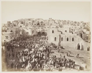 Pilgrimernas intåg i Betlehem... Palestina #899