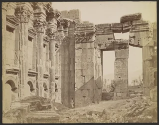 Interiör, Jupitertemplet, Balbek