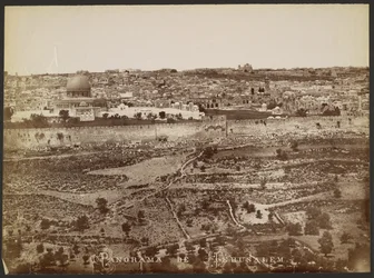Panorama över Jerusalem