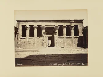 Hypostylsalen i Edfutemplet (Egypten)