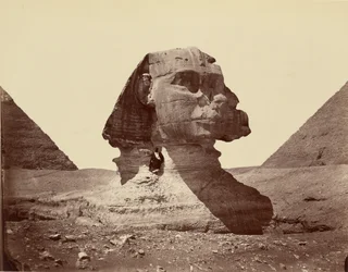 Sfinxen och pyramiderna