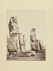 Thebe. Memnonkolosserna (Egypten)