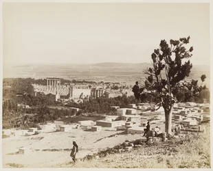 Översikt över Baalbek, Syrien #438