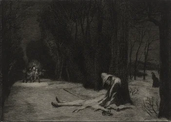 La Mort de Matamore (etsning)
