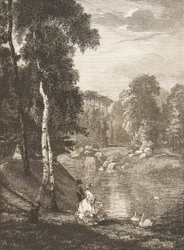 Bois de Boulogne, 1857.