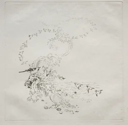 Parisian Service (Haviland service): Solnedgång (nr 11)