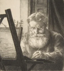 Porträtt av Edwin Edwards, 1872.
