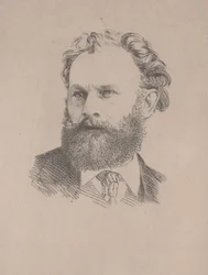 Porträtt av Manet