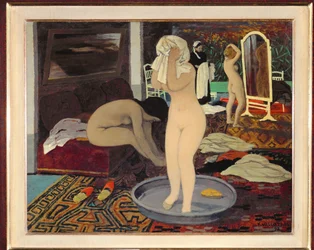 "Femmes a leur toilette" (olja på kartong)