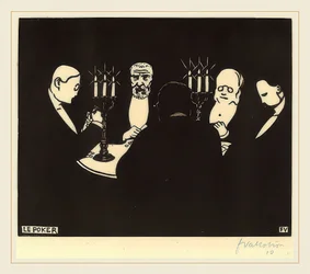 Le Poker (Poker). 1896
