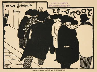 Älskare av tryck, pub. 1892