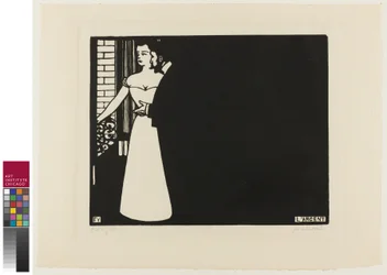 Pengar, tallrik fem från Intimacies, 1898