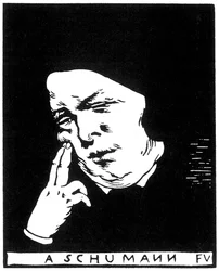 Robert Schumann 1810-1856, 1893.