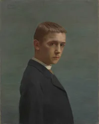 Självporträtt vid tjugoårsåldern Självporträtt vid tjugoårsåldern, 1885.