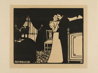 The Fine Pin, tallrik tre från Intimacies, 1898