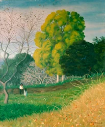 Det gröna trädet, Cagnes, 1924