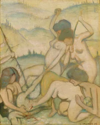 Orfeus död, 1914