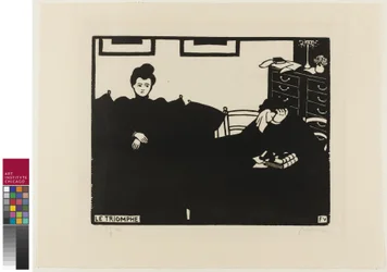 The Triumph, tallrik två från Intimacies, 1898